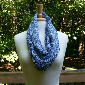 NWOT Disney Little Mermaid Blue Infinity Scarf